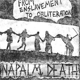 Portada del álbum From Enslavement to Obliteration de Napalm Death