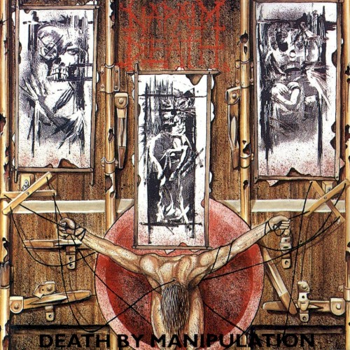 Portada del álbum Death by Manipulation de Napalm Death