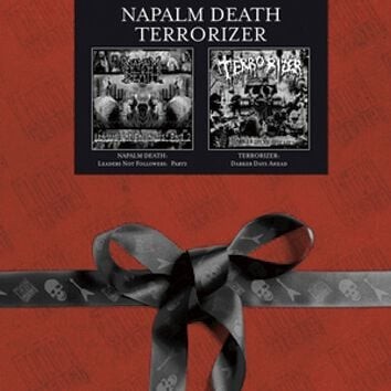 Napalm Death 的 Leaders Not Followers: Part 2 / Darker Days Ahead 專輯 封面