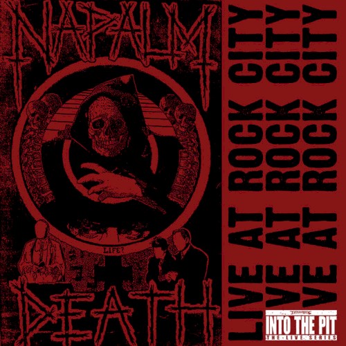 Napalm Death 的 Live at Rock City 專輯 封面
