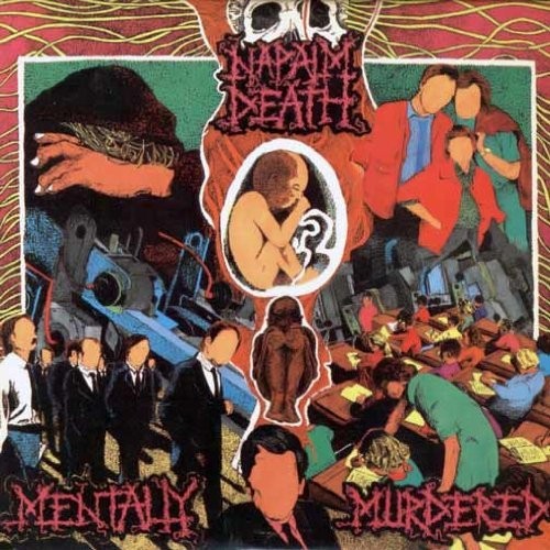 Napalm Death 的 Mentally Murdered EP 封面