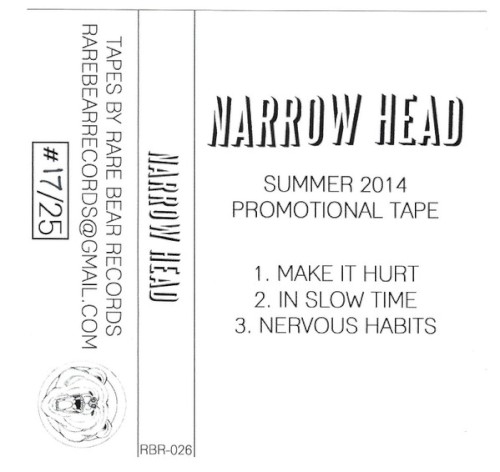 Narrow Head 的 Summer 2014 Promotional Tape EP封面