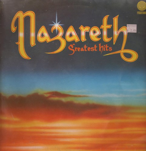Portada del álbum Greatest Hits de Nazareth