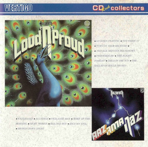Nazareth 的 Loud’n’Proud / Razamanaz 專輯 封面