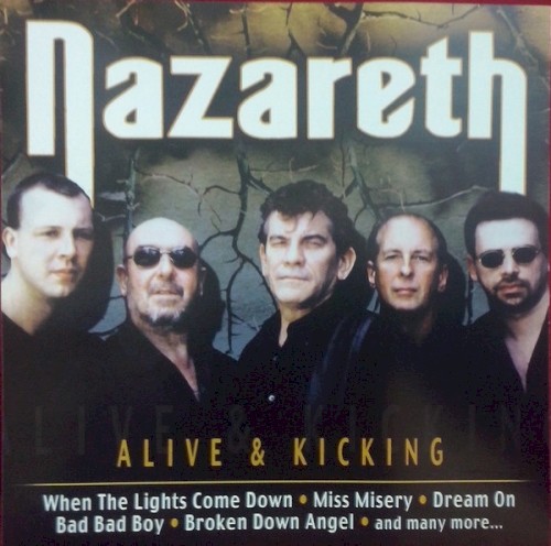 Alive & Kicking by Nazareth album cover art