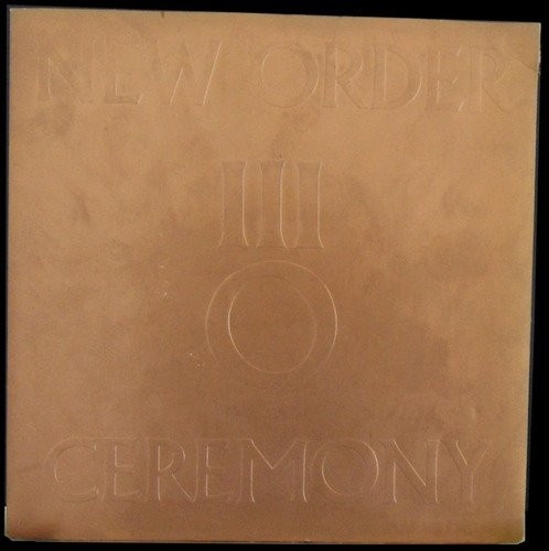 Cover-Artwork für die Single Ceremony von New Order