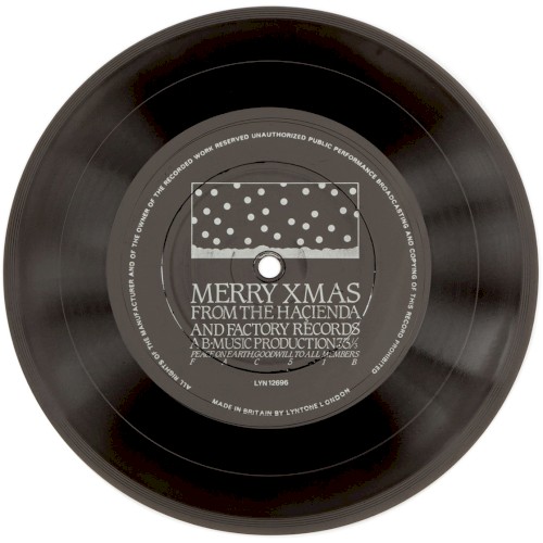 New Order 的 Merry Xmas From the Haçienda and Factory Records 单曲封面