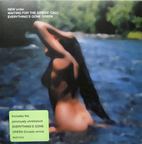 Waiting for the Sirens’ Call by New Order single cover art