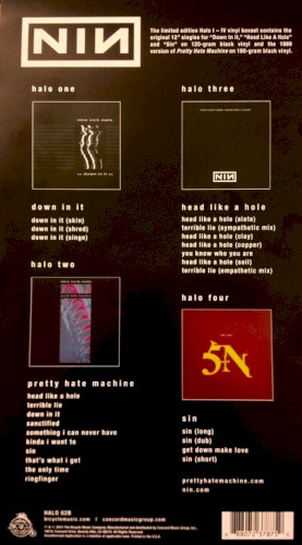 Halo I–IV by Nine Inch Nails album cover art