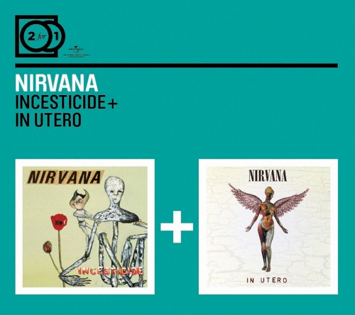 Incesticide / In Utero by Nirvana album cover art