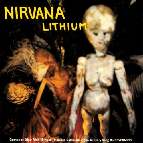 Lithium by Nirvana single cover art