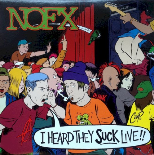 I Heard They Suck Live!! by NOFX album cover art