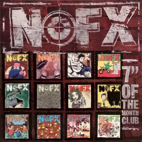 7” of the Month Club by NOFX album cover art