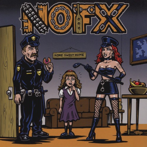 Cover-Artwork für die EP My Stepdad's a Cop and My Stepmom's a Domme von NOFX