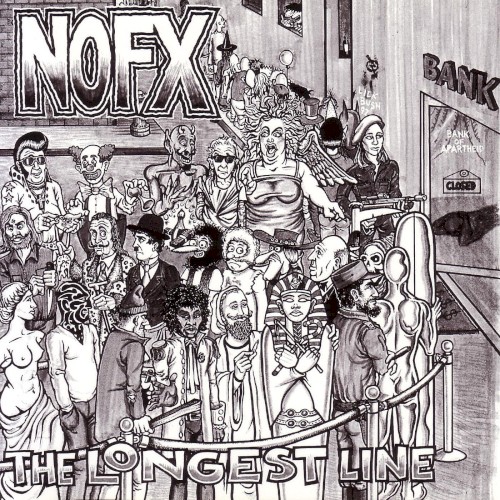 The Longest Line by NOFX EP cover art
