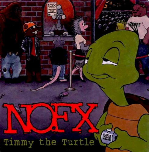 Timmy the Turtle by NOFX single cover art