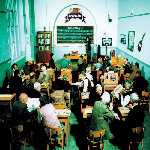 The Masterplan by Oasis album cover art