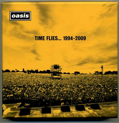 Portada del álbum Time Flies… 1994–2009 de Oasis