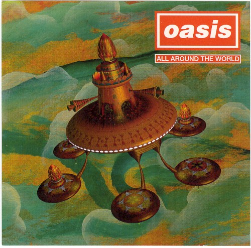 Pochette de All Around the World par Oasis (single)
