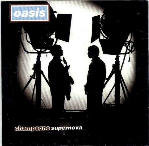 Champagne Supernova by Oasis single cover art