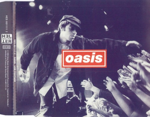Portada del sencillo Live Footage de Oasis