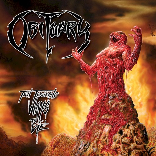 Ten Thousand Ways to Die by Obituary album cover art