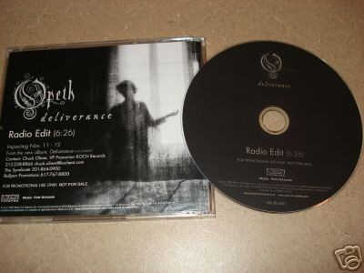 Portada del sencillo Deliverance de Opeth