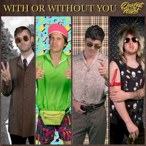With or Without You by Our Last Night single cover art