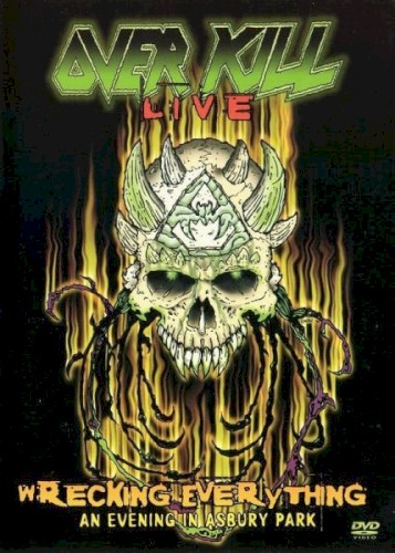 Wrecking Everything: An Evening in Asbury Park by Overkill album cover art