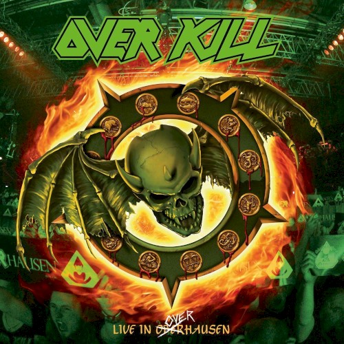 Live in Overhausen by Overkill album cover art