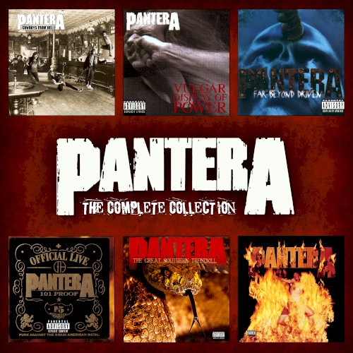 The Pantera Collection by Pantera album cover art