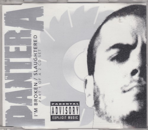 I'm Broken by Pantera single cover art