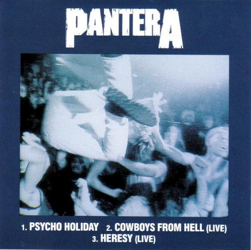 Psycho Holiday by Pantera single cover art