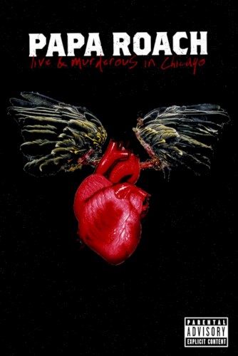 Portada del álbum Live and Murderous in Chicago de Papa Roach