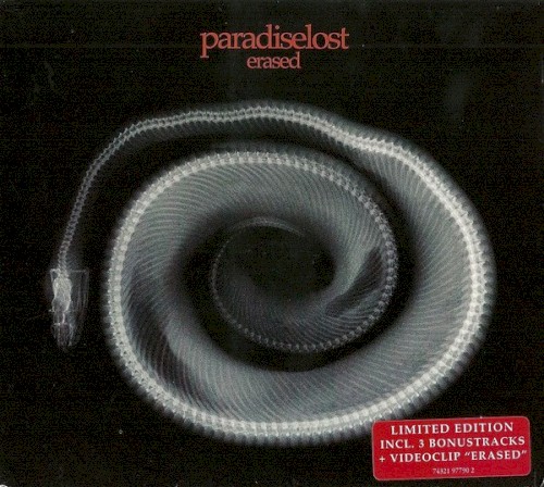 Erased by Paradise Lost single cover art