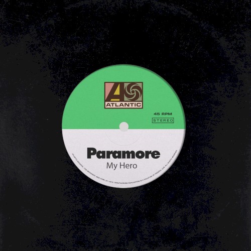 My Hero by Paramore single cover art