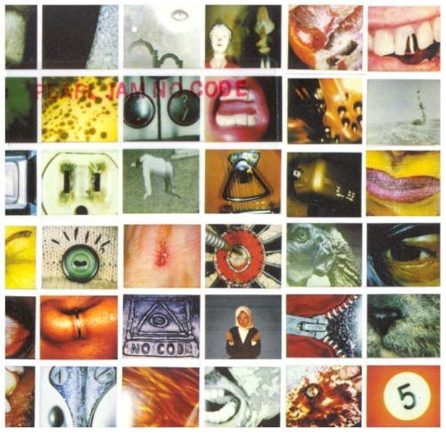 No Code by Pearl Jam album cover art