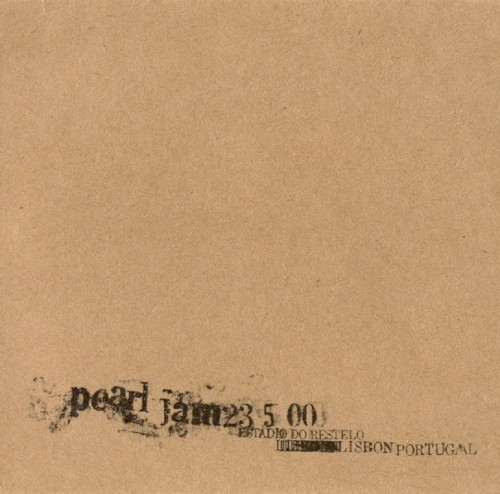 2000-05-23: Estadio do Restelo, Lisbon, Portugal (#1) by Pearl Jam album cover art
