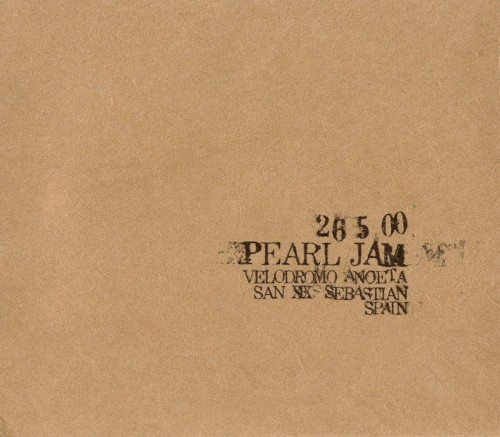2000-05-26: Velodromo Anoeta, San Sebastian, Spain (#3) by Pearl Jam album cover art