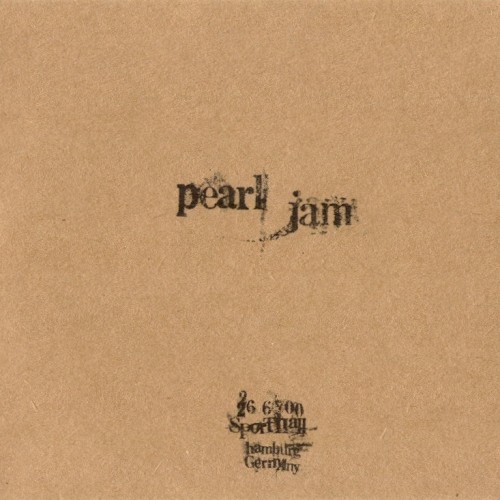 Cover-Artwork für das Album 2000-06-26: Sporthalle, Hamburg, Germany (#23) von Pearl Jam