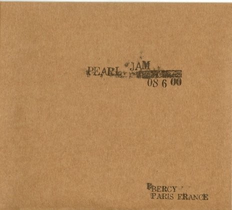 Cover-Artwork für das Album 2000-06-08: Bercy, Paris, France (#10) von Pearl Jam