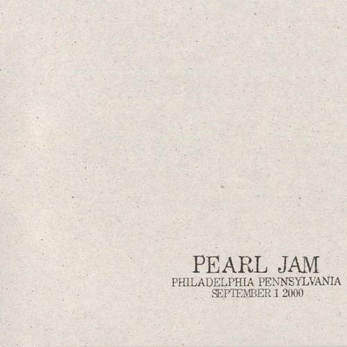 Cover-Artwork für das Album 2000-09-01: Philadelphia, PA, USA (#45) von Pearl Jam