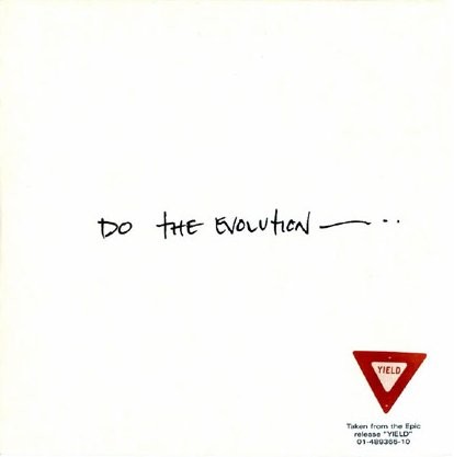 Do the Evolution by Pearl Jam single cover art