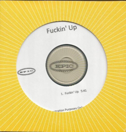 Fuckin' Up by Pearl Jam single cover art