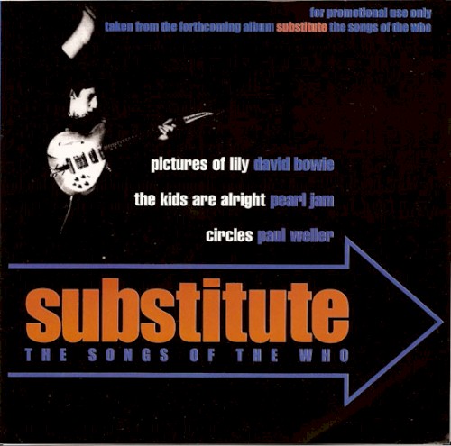 Substitute: The Songs of The Who by Pearl Jam EP cover art