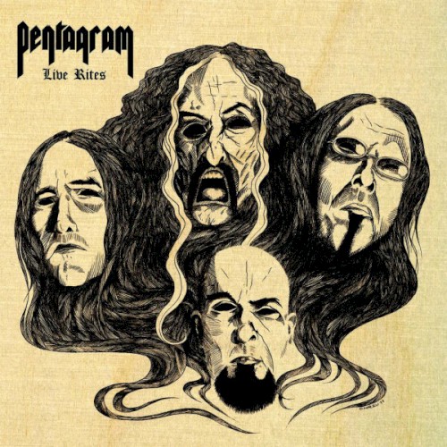 Pentagram 的 Live Rites 專輯 封面