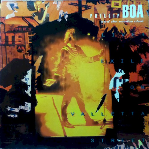 Live! Exile on Valletta Street by Phillip Boa and the Voodooclub album cover art