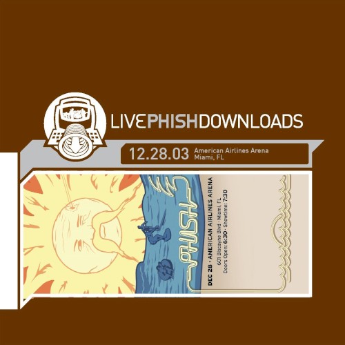 Cover-Artwork für das Album 2003-12-28: AmericanAirlines Arena, Miami, FL, USA von Phish
