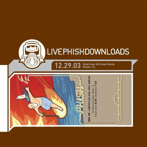 Cover-Artwork für das Album 2003‐12‐29: AmericanAirlines Arena, Miami, FL, USA von Phish
