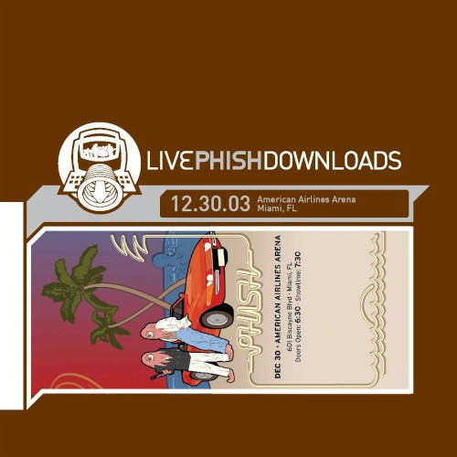 Portada del álbum 2003‐12‐30: American Airlines Arena, Miami, FL de Phish